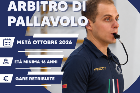 Indetto il Corso Arbitri Indoor per la stagione sportiva 2026/2027.